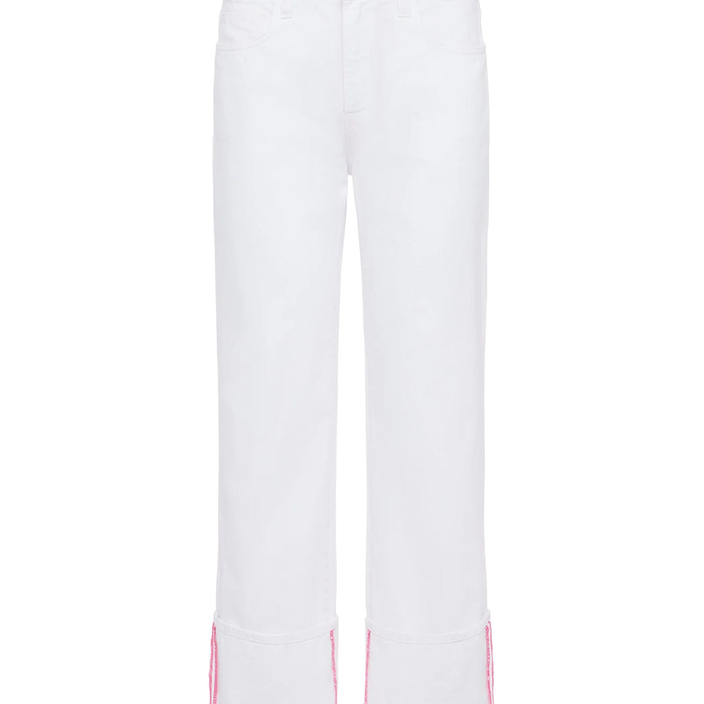 L'Agence Leighton Cropped Cuffed Jean