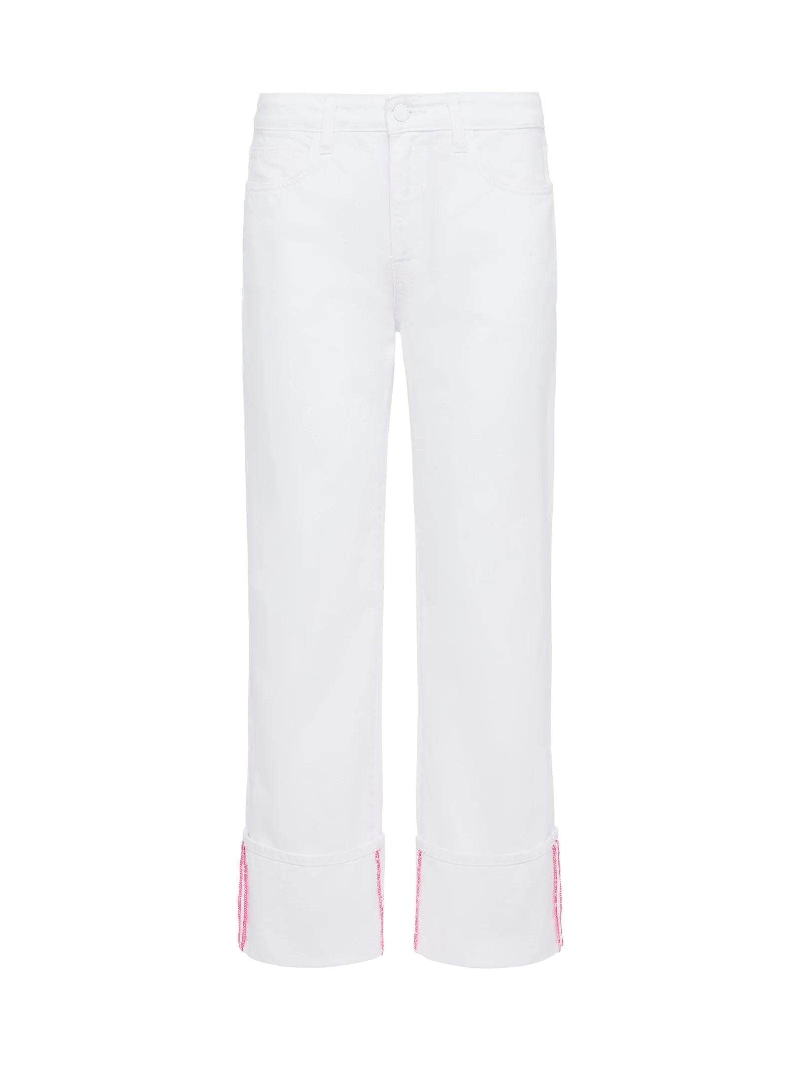 L'Agence Leighton Cropped Cuffed Jean