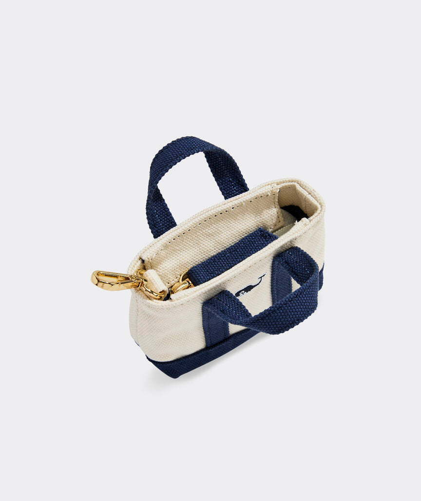 Vineyard Vines  Heritage Tiny Tote Keychain