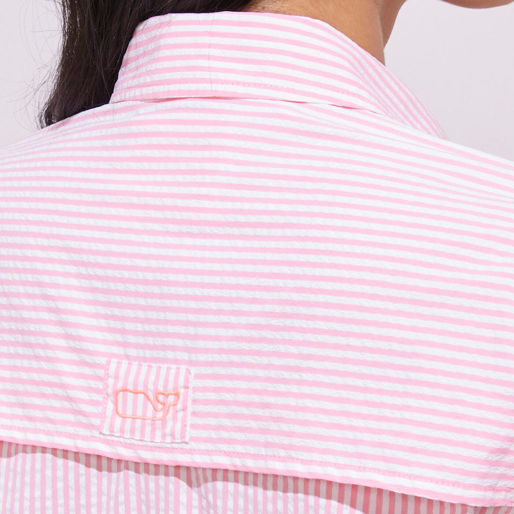 Vineyard Vines Women's Harbor Shirt Cover-Up