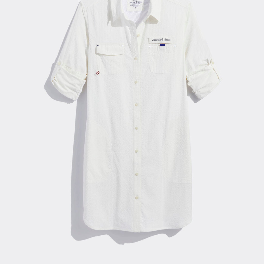 Vineyard Vines Women's Harbor Shirt Cover-Up