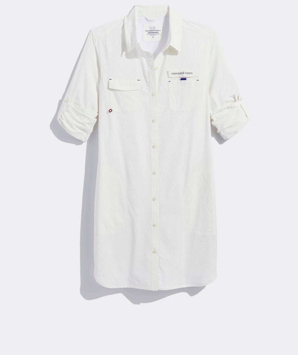 Vineyard Vines Women's Harbor Shirt Cover-Up