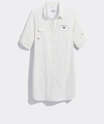 Vineyard Vines Women's Harbor Shirt Cover-Up