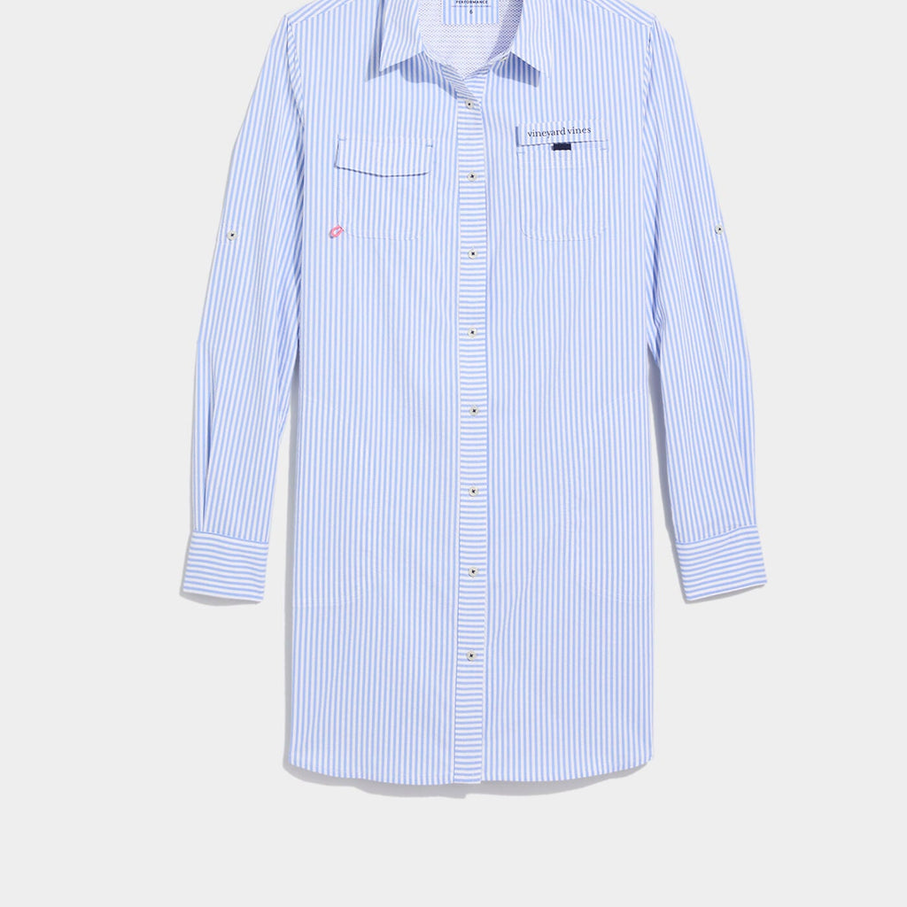 Vineyard Vines Women's Harbor Shirt Cover-Up