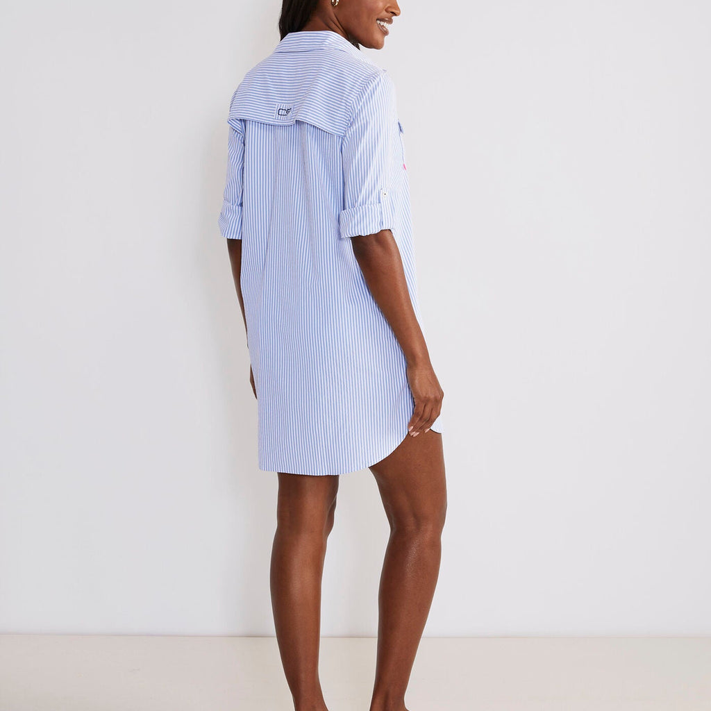 Vineyard Vines Women's Harbor Shirt Cover-Up