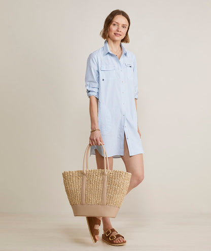 Vineyard Vines Women's Harbor Shirt Cover-Up