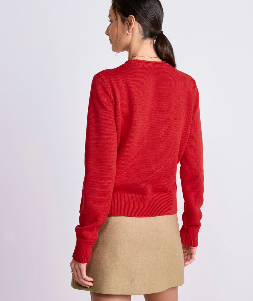 Vineyard Vines Katie Cotton Rollneck Sweater