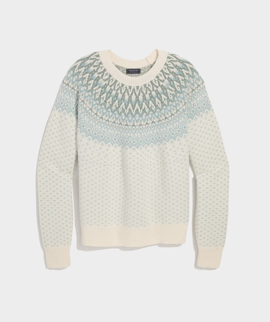 Vineyard Vines Wool Blend Fair Isle Sweater