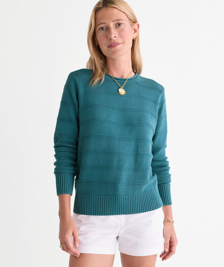 Vineyard Vines Katie Cotton Rollneck Sweater