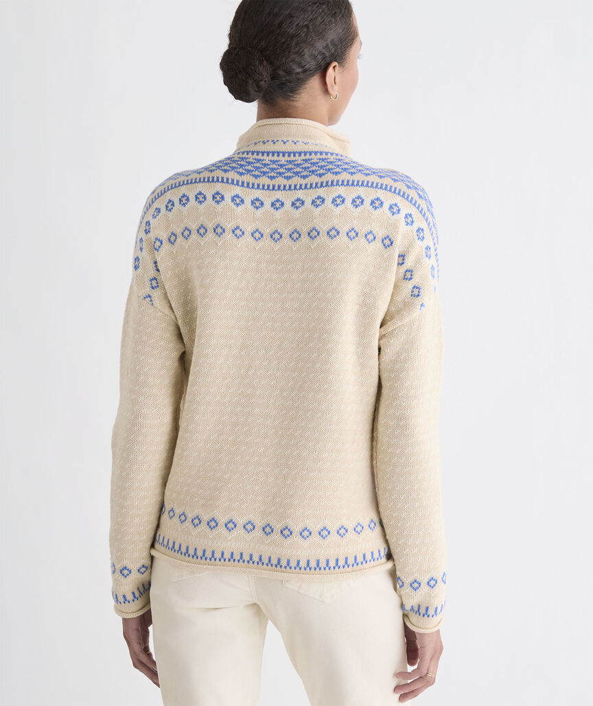 Vineyard Vines Katie Cotton Mockneck Sweater
