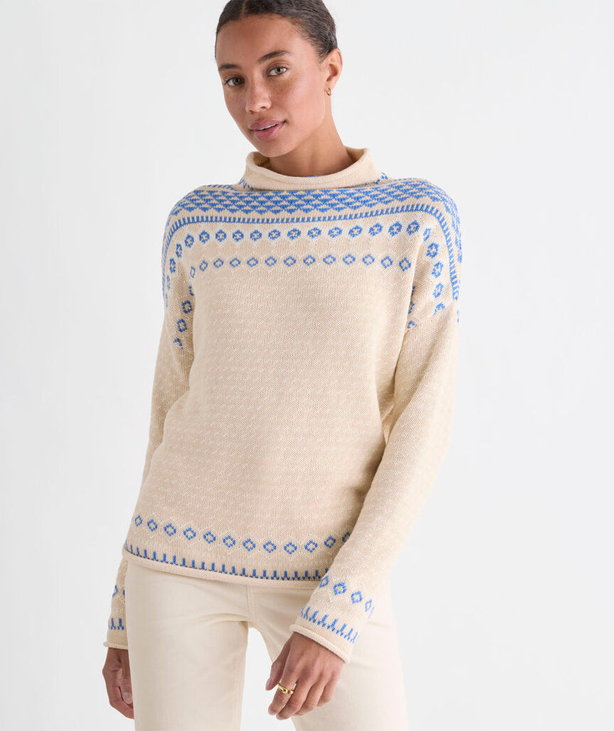 Vineyard Vines Katie Cotton Mockneck Sweater