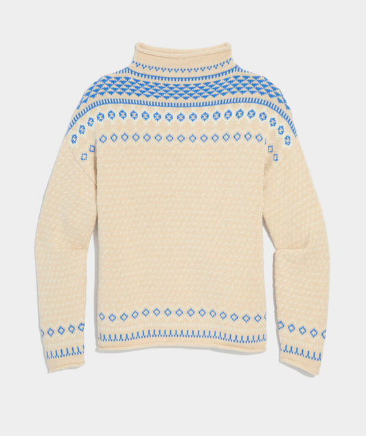 Vineyard Vines Katie Cotton Mockneck Sweater