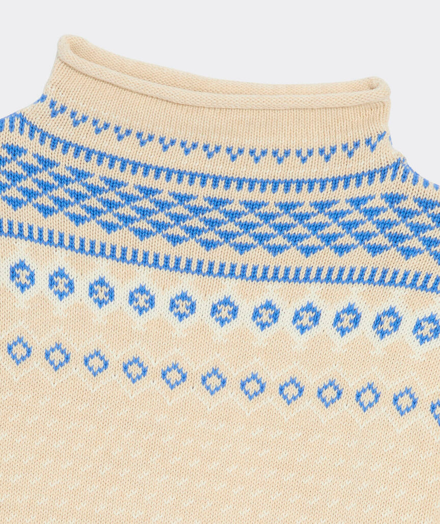 Vineyard Vines Katie Cotton Mockneck Sweater
