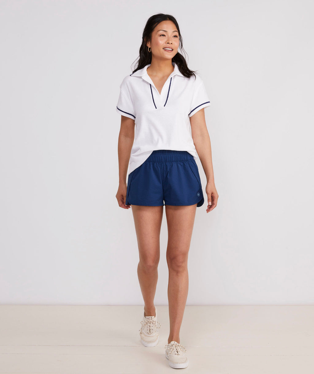 Vineyard Vines Harbor Seersucker Seaside Shorts