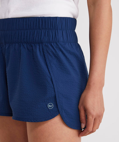 Vineyard Vines Harbor Seersucker Seaside Shorts
