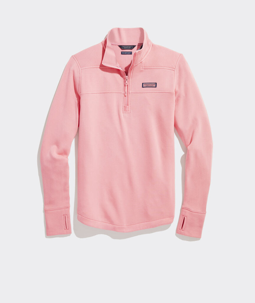 NEW 2024 WOMEN'S 2X PINK VINEYARD VINES DREAMCLOTH RELAXED SHEP SHIRT SWEATER