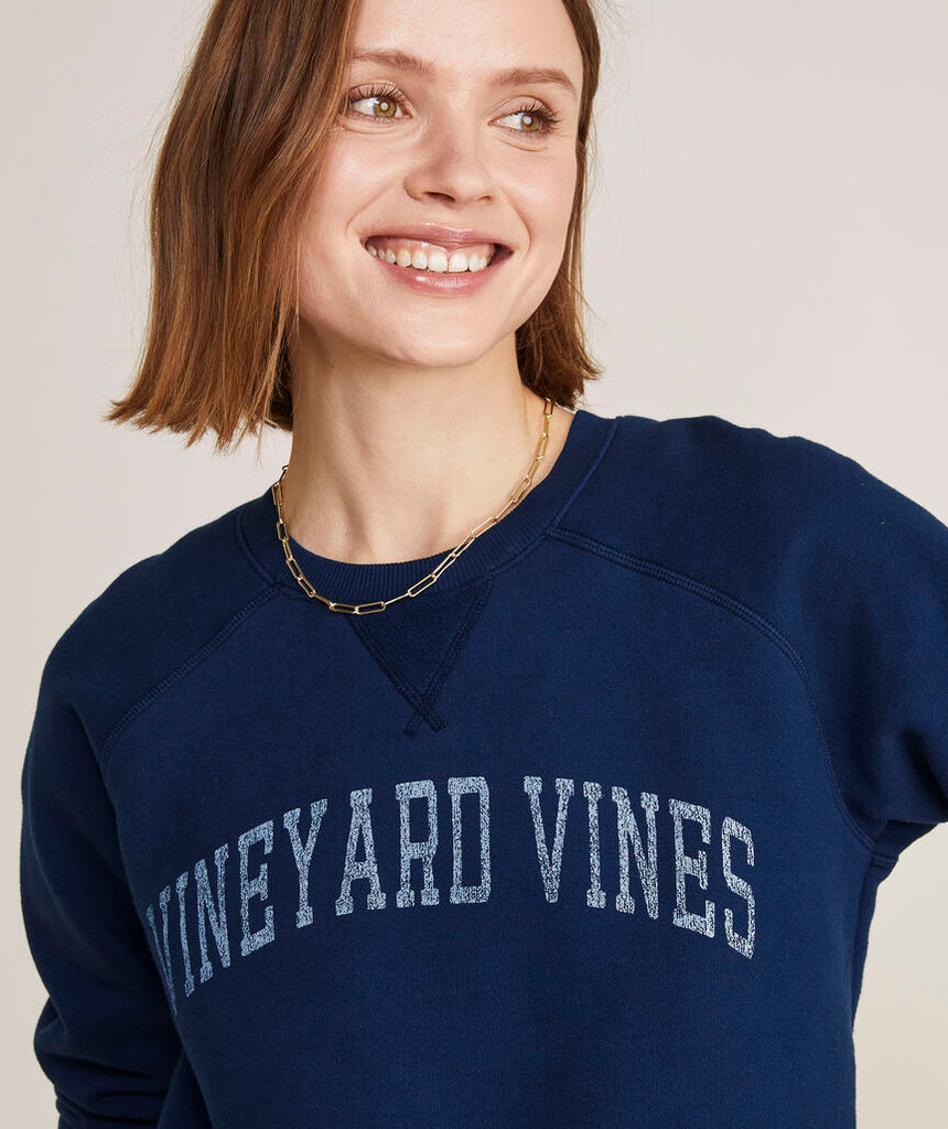 Vineyard Vines Graphic Terry Crewneck Sweatshirt