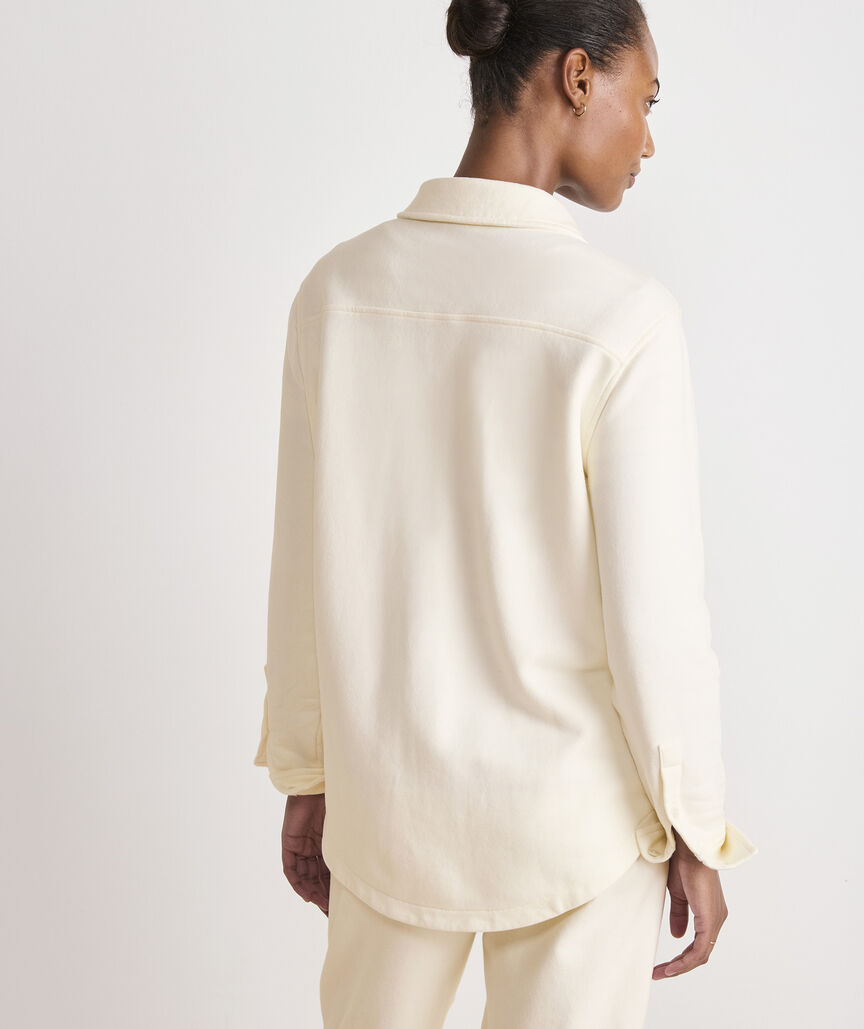 Vineyard Vines Surf Terry Shirt Jacket