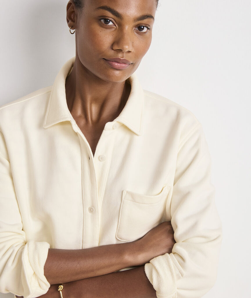 Vineyard Vines Surf Terry Shirt Jacket