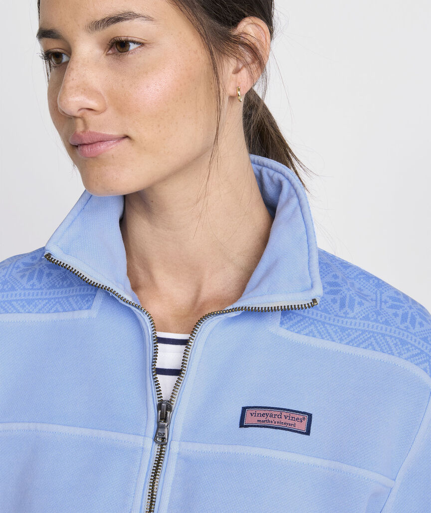 Vineyard Vines Surf Terry Fair Isle Shep Shirt®