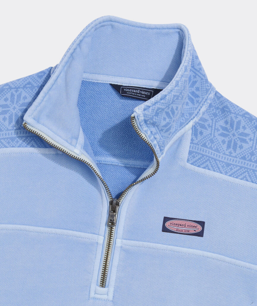 Vineyard Vines Surf Terry Fair Isle Shep Shirt®