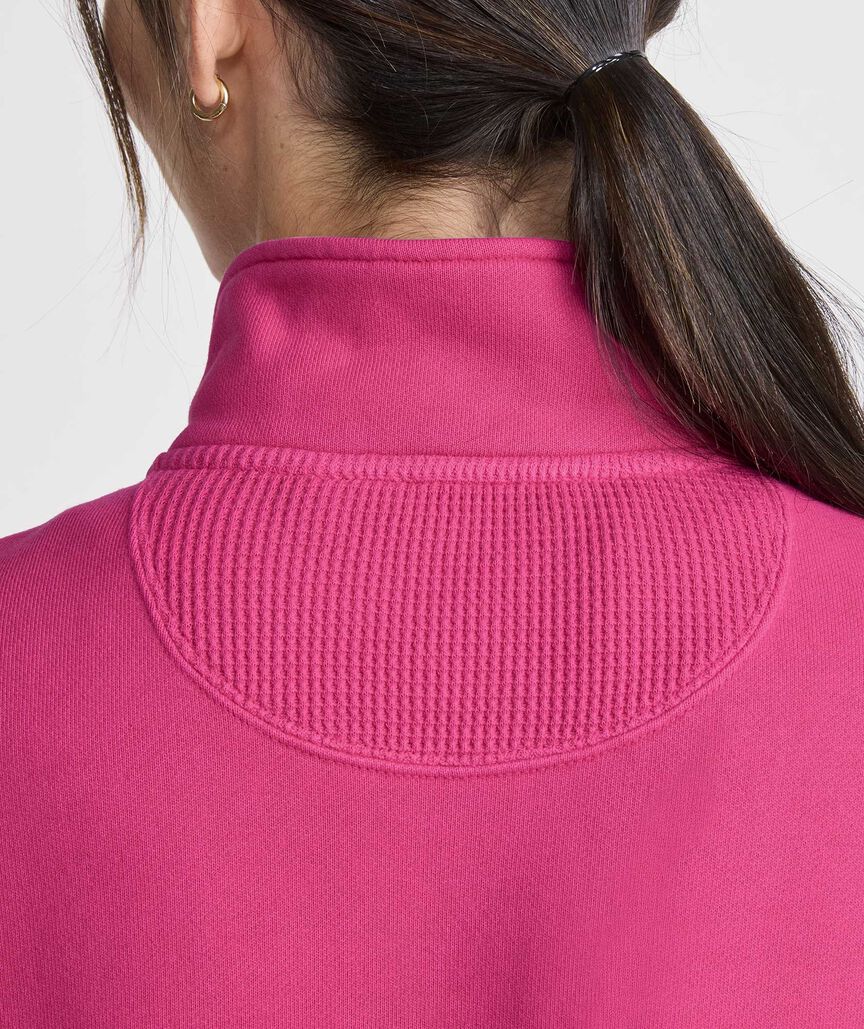 Vineyard Vines Surf Terry Waffle Mix Cam Sweatshirt