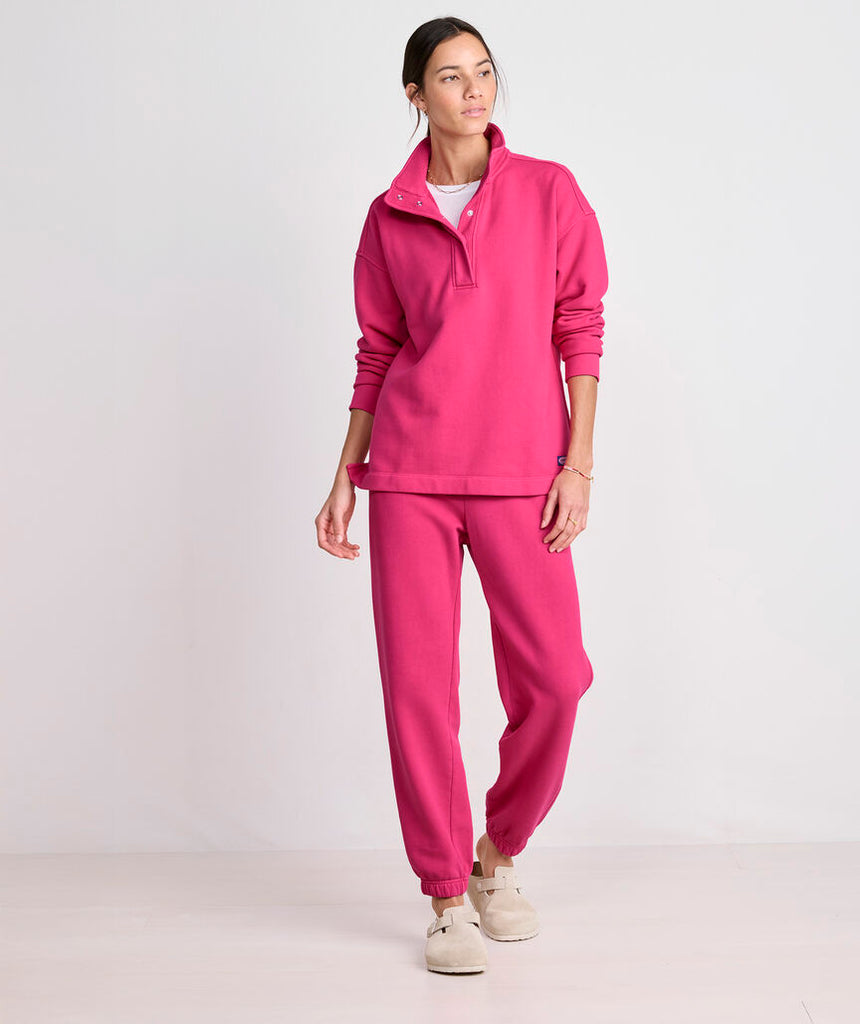 Vineyard Vines Surf Terry Waffle Mix Cam Sweatshirt