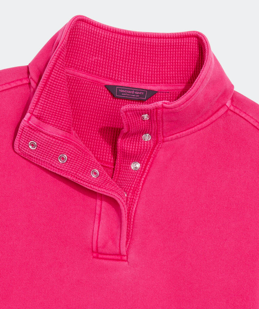 Vineyard Vines Surf Terry Waffle Mix Cam Sweatshirt