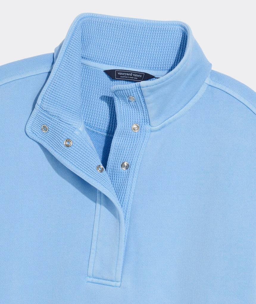 Vineyard Vines Surf Terry Waffle Mix Cam Sweatshirt