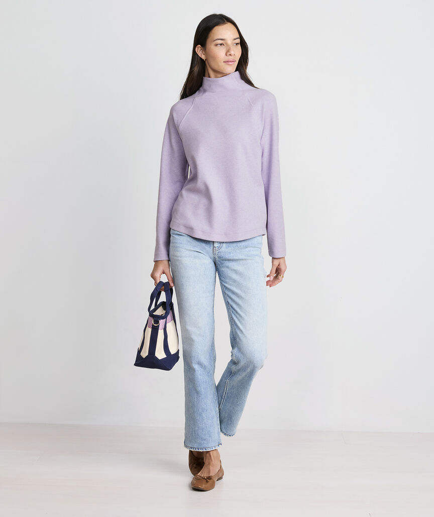 Vineyard Vines Calmwater Funnel-Neck Top