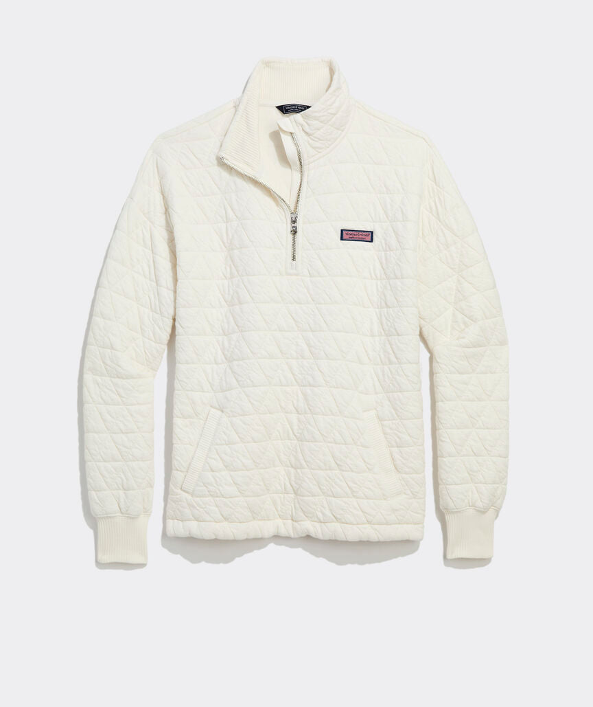 Vineyard Vines Cotton Quilted Quarter-Zip