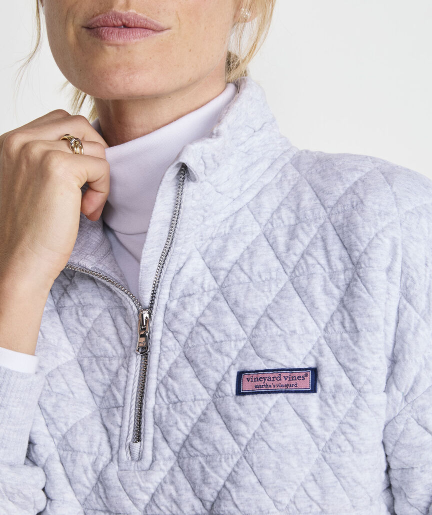 Vineyard Vines Cotton Quilted Quarter-Zip
