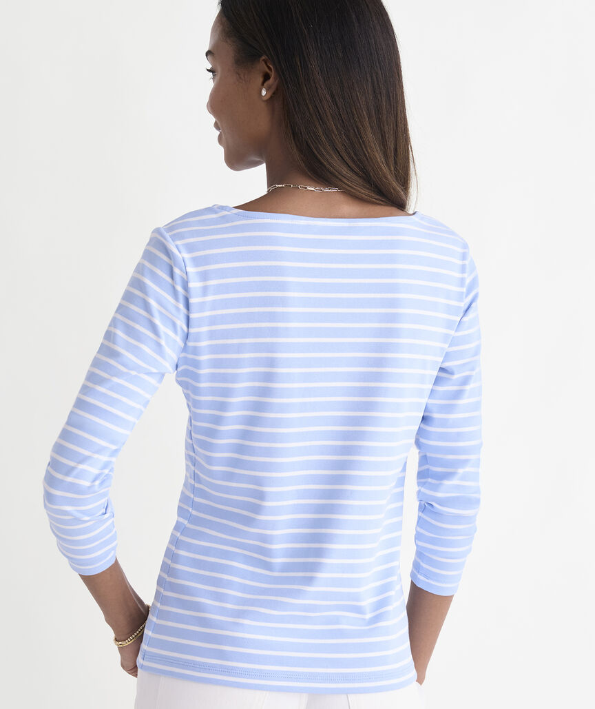 Vineyard Vines Deluxe Boatneck Tee