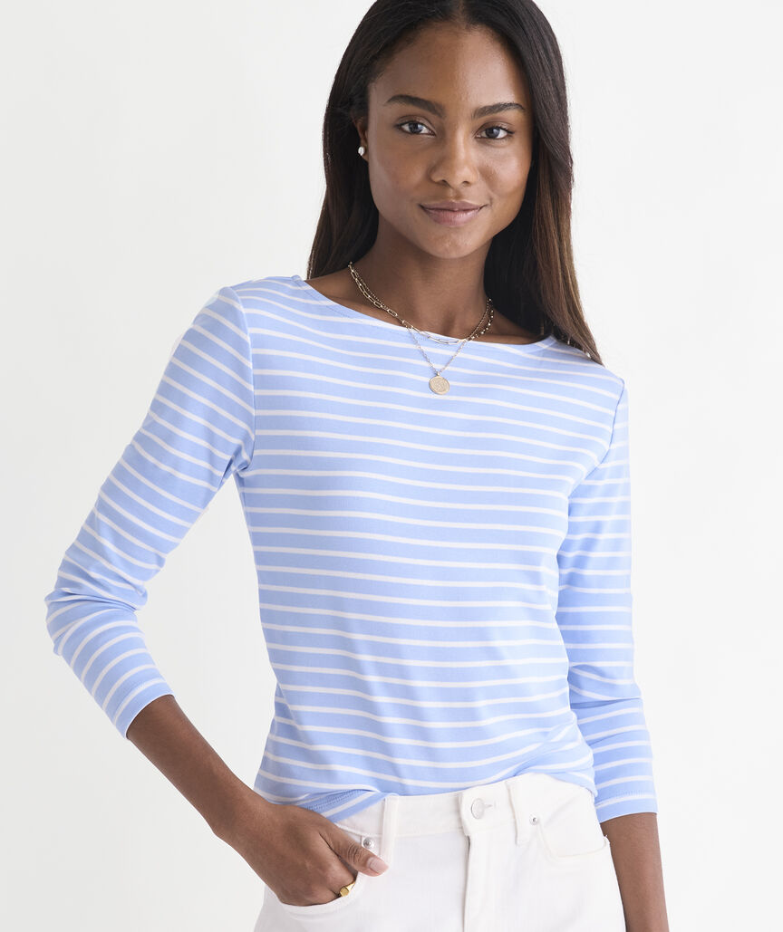 Vineyard Vines Deluxe Boatneck Tee