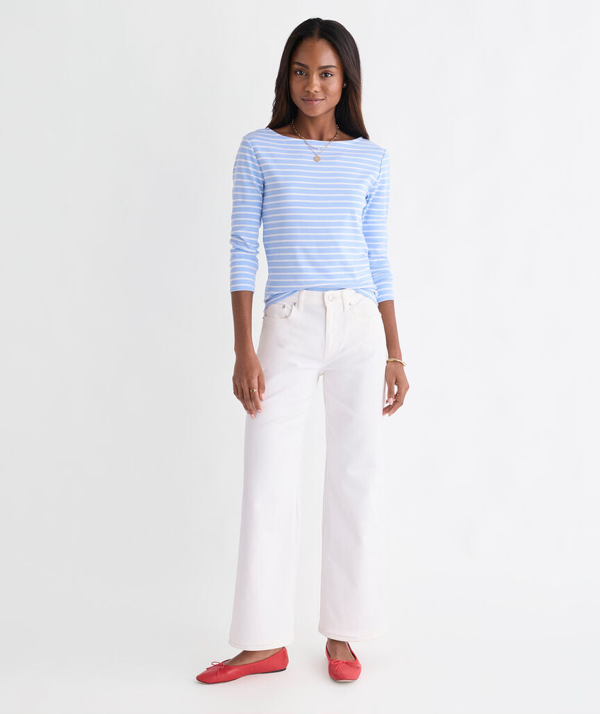 Vineyard Vines Deluxe Boatneck Tee