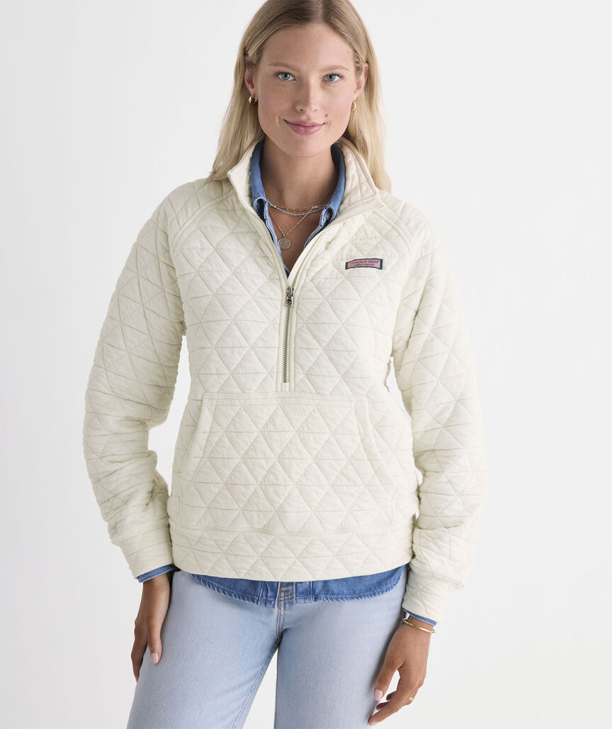 Vineyard Vines Coastal Quilted Half-Zip