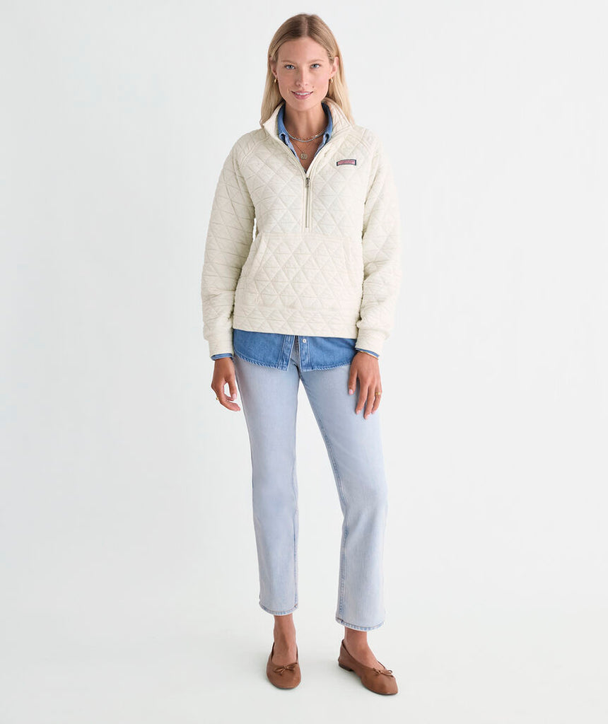Vineyard Vines Coastal Quilted Half-Zip