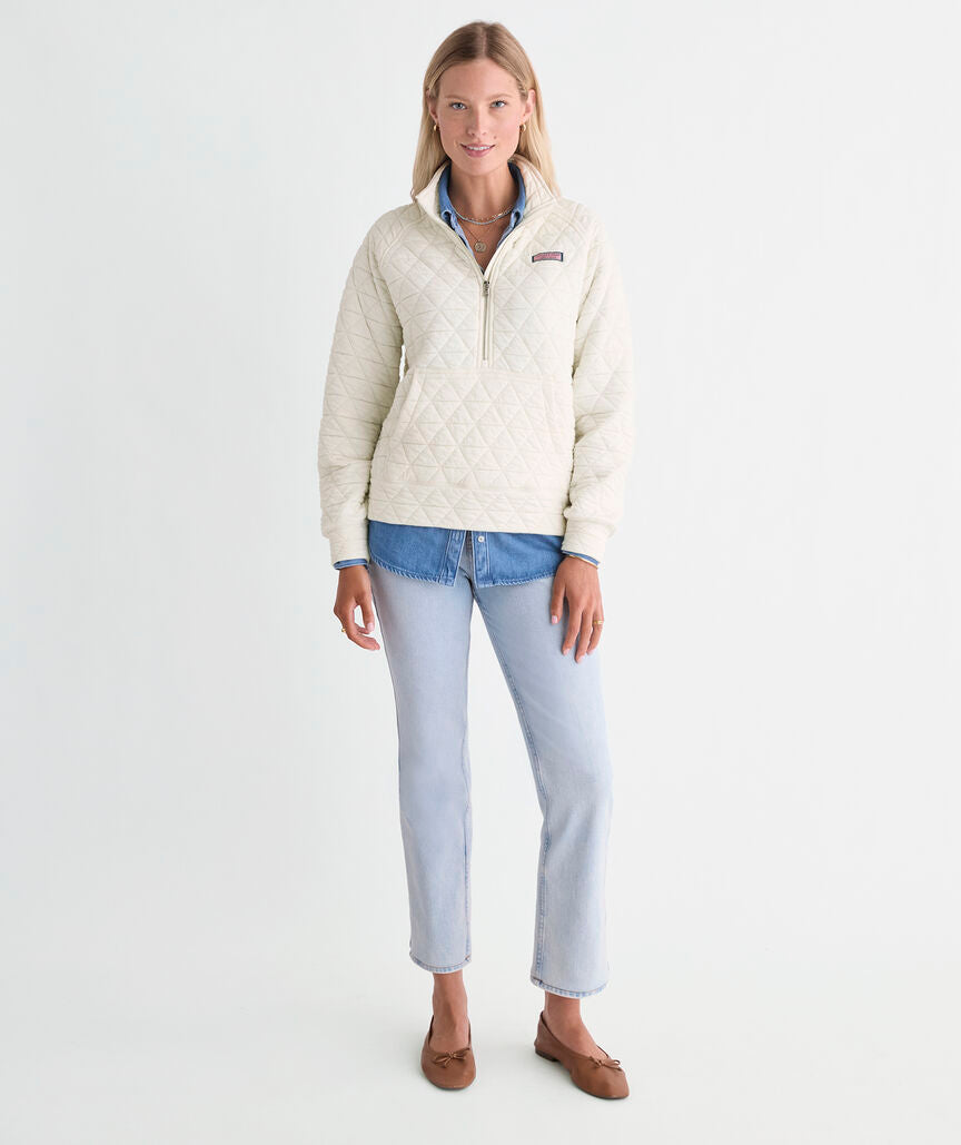 Vineyard Vines Coastal Quilted Half-Zip