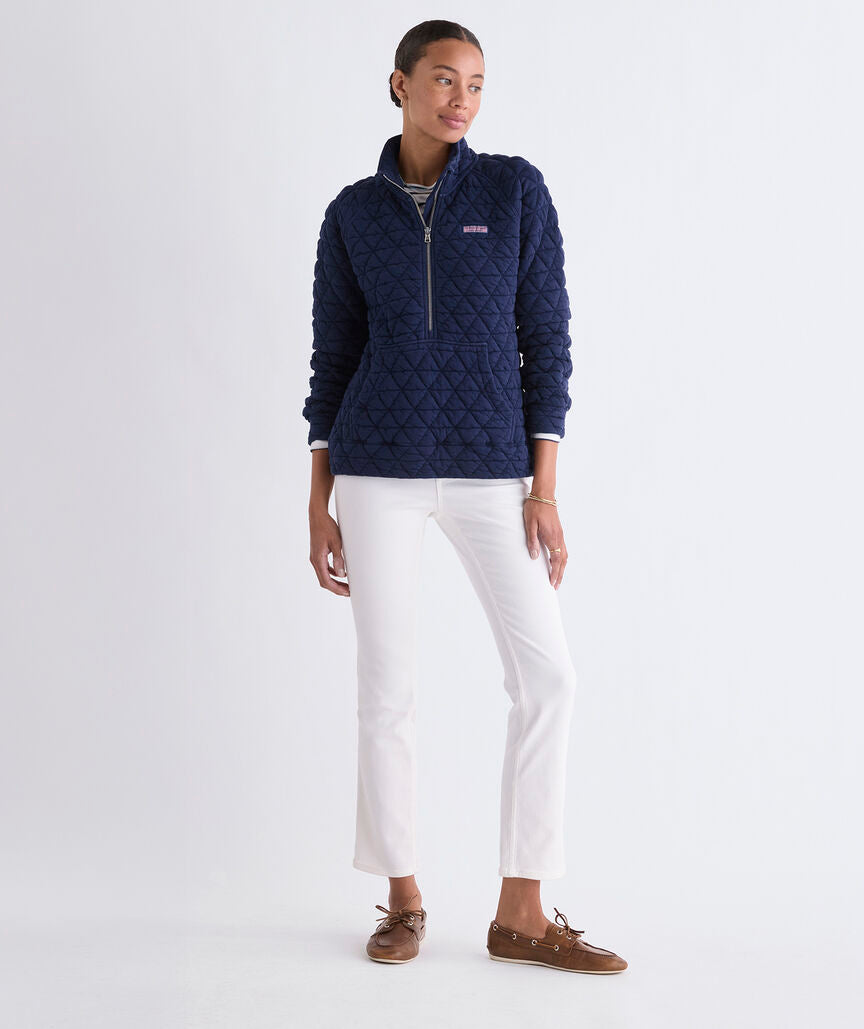 Vineyard Vines Coastal Quilted Half-Zip