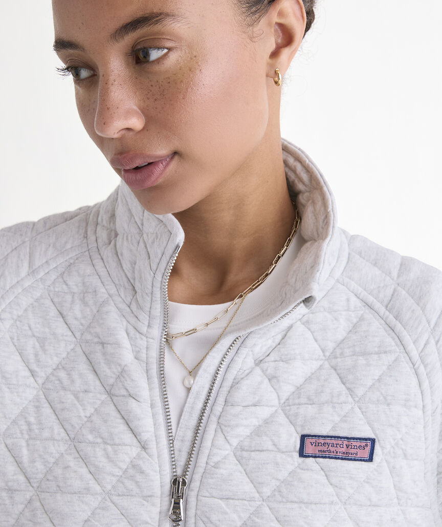 Vineyard Vines Coastal Quilted Half-Zip