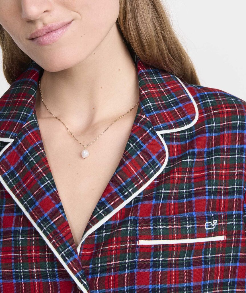 Vineyard Vines Flannel Pajama Set