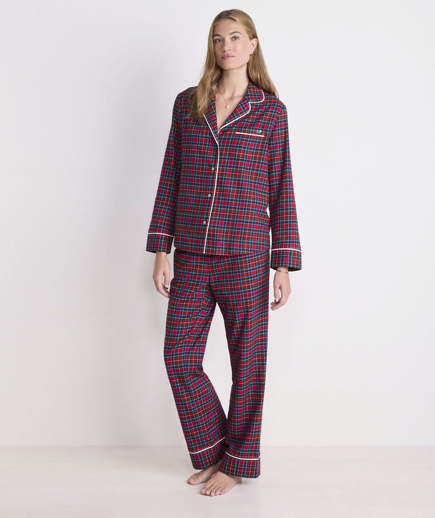 Vineyard Vines Flannel Pajama Set