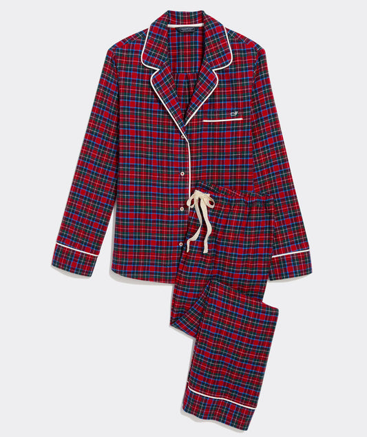 Vineyard Vines Flannel Pajama Set