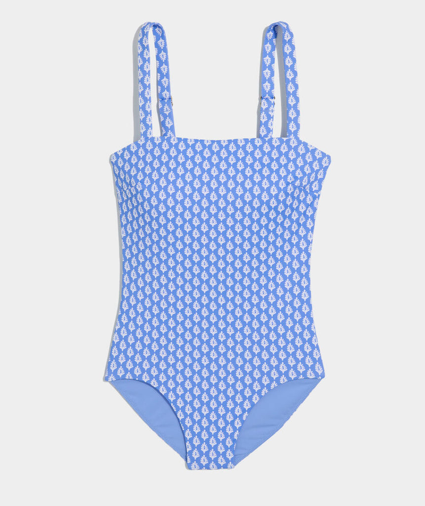 Vineyard Vines Southampton Square Neck One-Piece