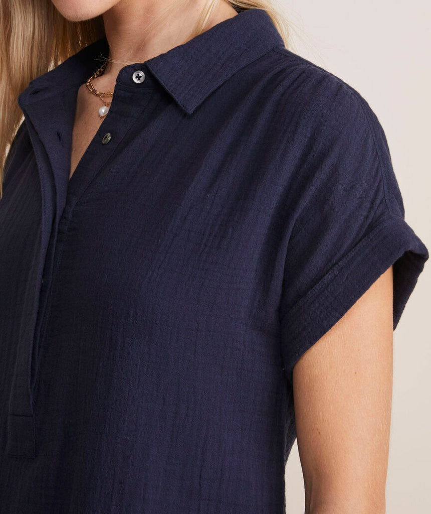 Vineyard Vines Margo Double Gauze Shirtdress