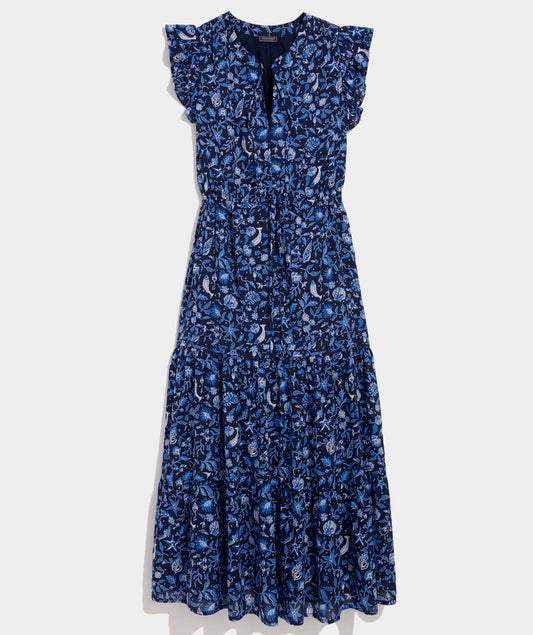 Vineyard Vines Abigail Tie-Waist Dress