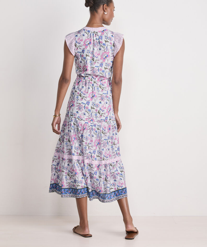 Vineyard Vines Abigail Tie-Waist Dress