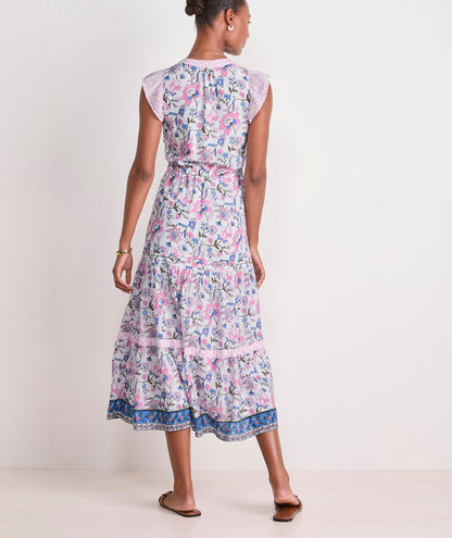 Vineyard Vines Abigail Tie-Waist Dress