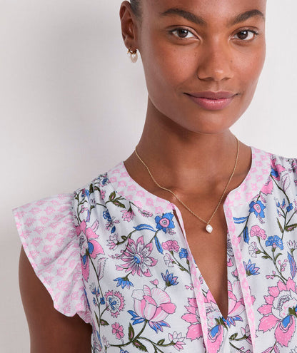 Vineyard Vines Abigail Tie-Waist Dress