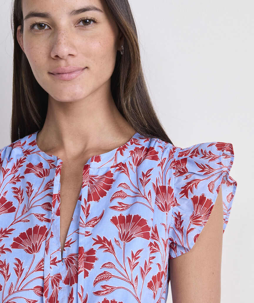 Vineyard Vines Abigail Tie-Waist Dress